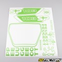 Kit decorativo Peugeot 103 SP verde manzana V2