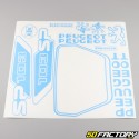 Kit decorativo Peugeot 103 SP azul claro V2