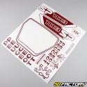 Kit decorativo Peugeot 103 SP V2 Borgonha