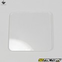 100x100 mm square enduro motorcycle license plate transparent plate (per unit)