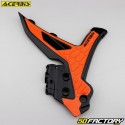 Protections de cadre KTM SX 125, 250, SX-F 350, 450 (depuis 2023) Acerbis noires et oranges