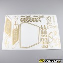 Decoration  kit Peugeot 103 SPX gold V2