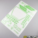 Kit grafiche adesivi Peugeot 103 SPX verde mela V2