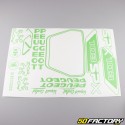 Kit decorativo Peugeot 103 SPX verde manzana V2