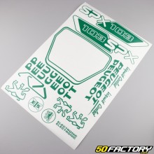 Kit déco Peugeot 103 SPX vert V2