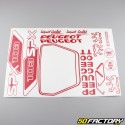 Decoration  kit Peugeot 103 SPX red V2