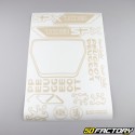 Kit grafiche adesivi Peugeot 103 SPX V2 beige