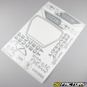 Kit grafiche adesivi Peugeot 103 SPX grigio V2