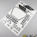 Kit grafiche adesivi Peugeot 103 SPX V2 nero