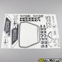 Decoration  kit Peugeot 103 SPX black V2