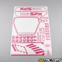Decoration  kit Peugeot 103 SPX bubblegum pink V3