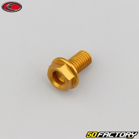 8x15 mm Schraube Sechskantkopf Evotech Goldbasis (einzeln)