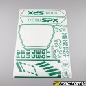 Dekor kit Peugeot 103 SPX grün V3