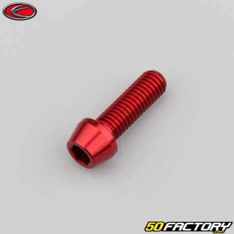 8x25 mm vite testa BTR conica rossa Evotech (per unità)