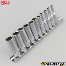6 Point Deep Sockets 1/4&#39;&#39; BGS (Packung mit 11)