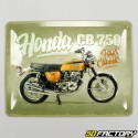 Letrero esmaltado Honda CB750 15x20 cm