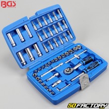 Ratchet and sockets 1 / 4 &#39;&#39; BGS (set of 53 pieces)