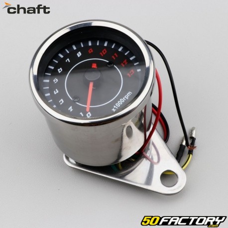 Tacômetro universal XNUMX rpm chaft cromado