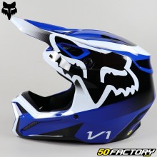 Casco cross Fox Racing  VXNUMX Leed Azul