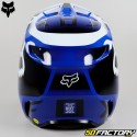 Casque cross Fox Racing V1 Leed bleu