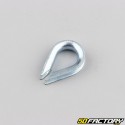 Steel heart thimble for winch cable Ã˜4 mm