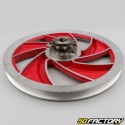 11 teeth ellipse drive pulley Peugeot 103 SP, Vogue, MBK 51 ... red