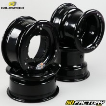 Beadlock rims (without frets) Yamaha YFZ450, Suzuki LTZ, KawasakiFX 400 ... Goldspeed black