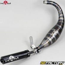 Exhaust pipe AM6 Minarelli KRM Pro Ride 80/90cc muffler black