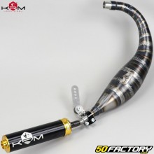 Exhaust pipe AM6 Minarelli KRM Pro Ride 80/90cc muffler gold