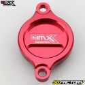 Couvercle de filtre à huile Suzuki RM-Z 250 (2007 - 2020), 450 (2005 - 2020)... 4MX rouge