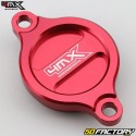 Couvercle de filtre à huile Suzuki RM-Z 250 (2007 - 2020), 450 (2005 - 2020)... 4MX rouge