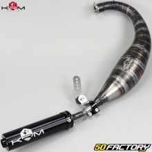 Terminale scarico Derbi KRM Pro Ride 80/90cc Silenziatore nero