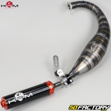 Terminale scarico Derbi KRM Pro Ride 80/90cc Silenziatore arancione