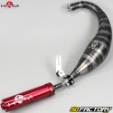 scarico Derbi KRM Pro Ride Silenziatore 90/100cc rosso pieno