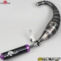 scarico Derbi KRM Pro Ride Silenziatore 90/100cc viola