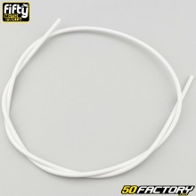 Cubierta del cable de gas, starter, descompresor y freno blanco 5 mm (1 metro) Fifty