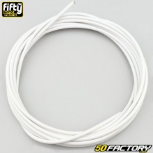 Cubierta del cable de gas, starter, descompresor y freno blanco 5 mm (5 metros) Fifty