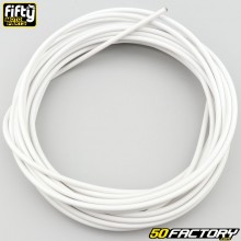 Cubierta del cable de gas, start er, descompresor y freno Fifty  blanco XNUMX mm (XNUMX metros)