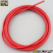 Cubierta del cable de gas, start er, descompresor y freno Fifty  rojo XNUMX mm (XNUMX metros)