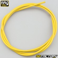 Gaine de câble de gaz, starter, décompresseur et frein jaune 5 mm (2 mètres) Fifty