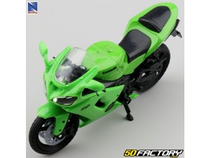 Miniature Motorcycle 1/18th Kawasaki Ninja ZX-6RR New Ray â 