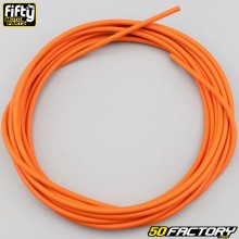 Cubierta del cable de gas, start er, descompresor y freno Fifty  naranja XNUMX mm (XNUMX metros)