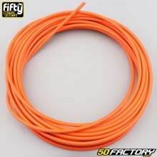 Cubierta del cable de gas, start er, descompresor y freno naranja XNUMX mm (XNUMX metros) Fifty