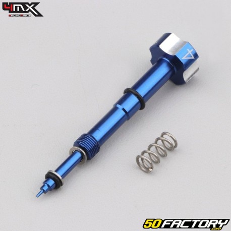 Tornillo regulador de mezcla del carburador Keihin FCR 4MX azul