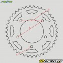 Zahnkranz XNUMX Zähne Stahl XNUMX Gilera MXR , Honda NSR XNUMX ... Sunstar