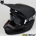 Capacete cross Fox Racing V1 preto fosco