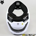 Cross Helmet Fox Racing VXNUMX Lux black and white