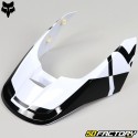 Capacete cross Fox Racing  VXNUMX Lux preto e branco