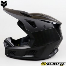 Capacete cross Fox Racing V3 RS  preto e carbono