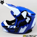 Helmet cross Fox Racing  VXNUMX Lux blue